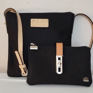 Kate Spade Nylon Crossbody (New) w/Free LaBagagerie Clutch